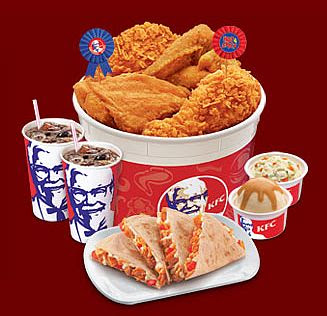 مطاعم مشهورة صور وفيديووووو KFC+bucket+meal