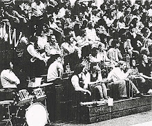 Playing drums with California Baptist College Pep Band