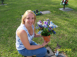 Me with Jack's Flowers