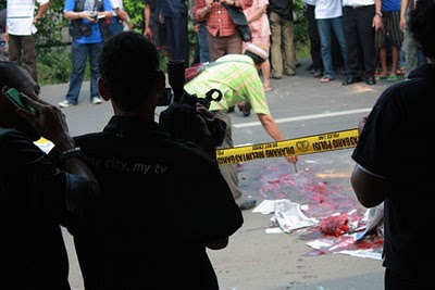 Foto Korban Kerusuhan Jl Ampera Depan PN Jaksel