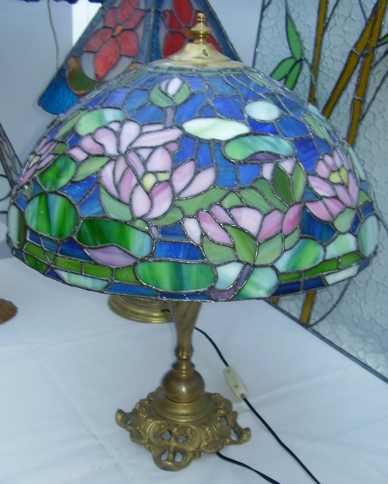 VITRALES MAGOLO ARTESANIA Lamparas de Vitraux