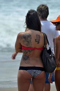 Tattoo Beach Girl