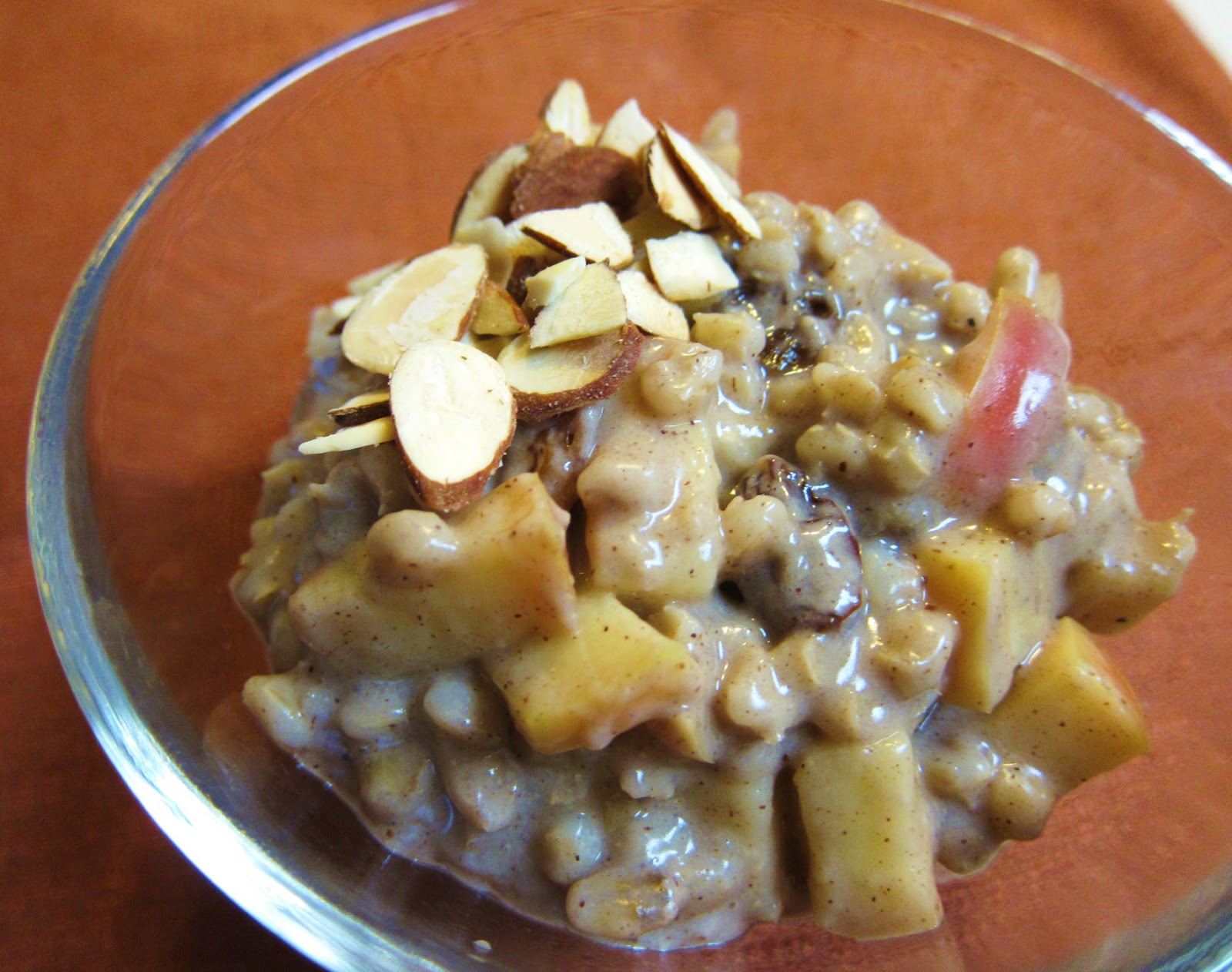 Sort of like a sweet risotto,