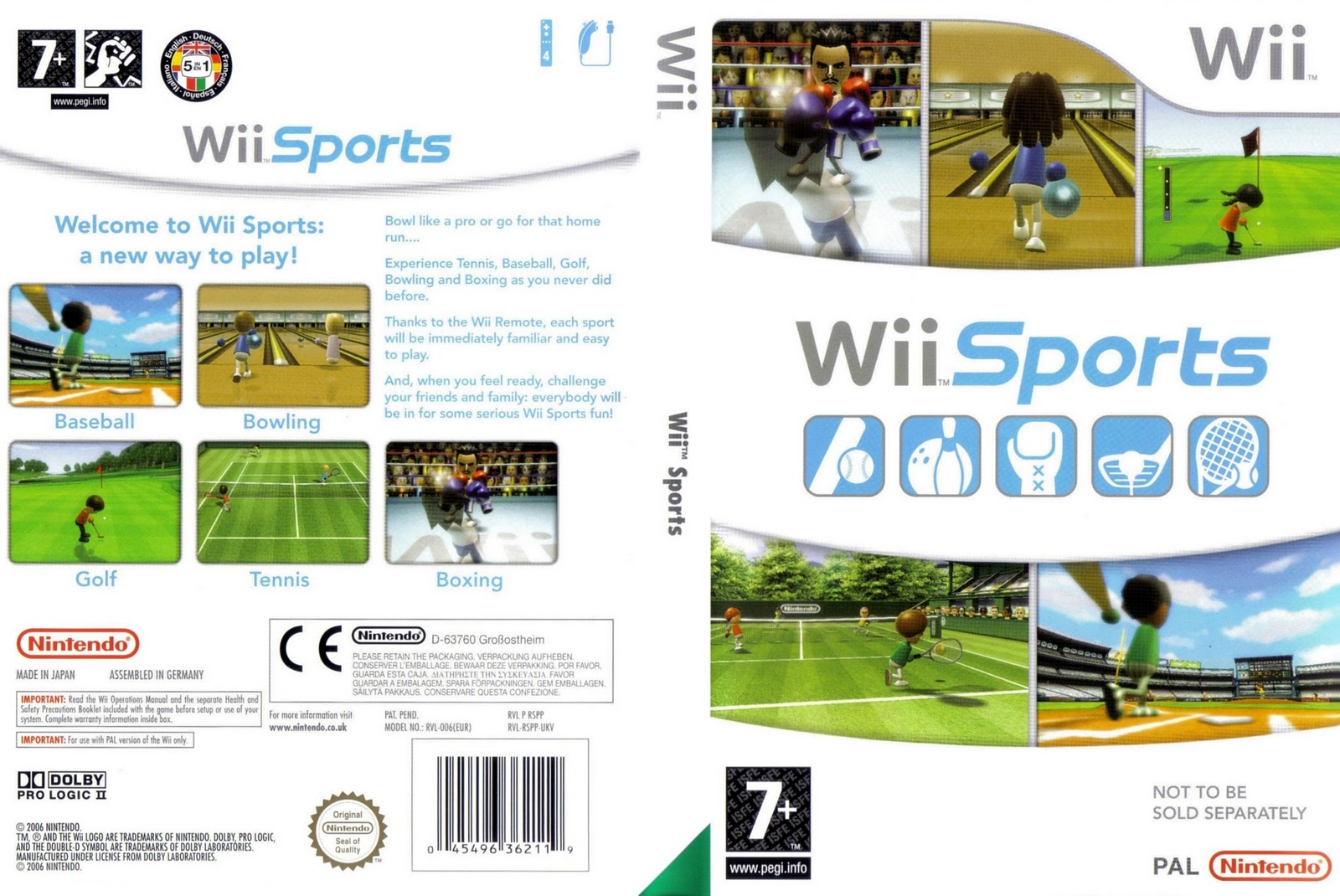 tudo sobre videogame Wii Sports