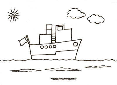 barco para dibujar y colorear dibujos para pintar y colorear de barcos barco para dibujar y colorear dibujos para pintar y colorear de barcos