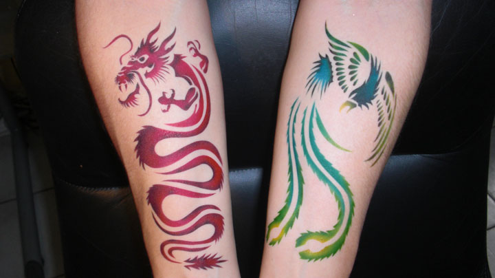 There are so many different kinds of Temporary Tattoo Designs that you can