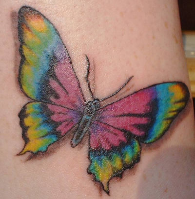 Butterfly tattoos are this kind 