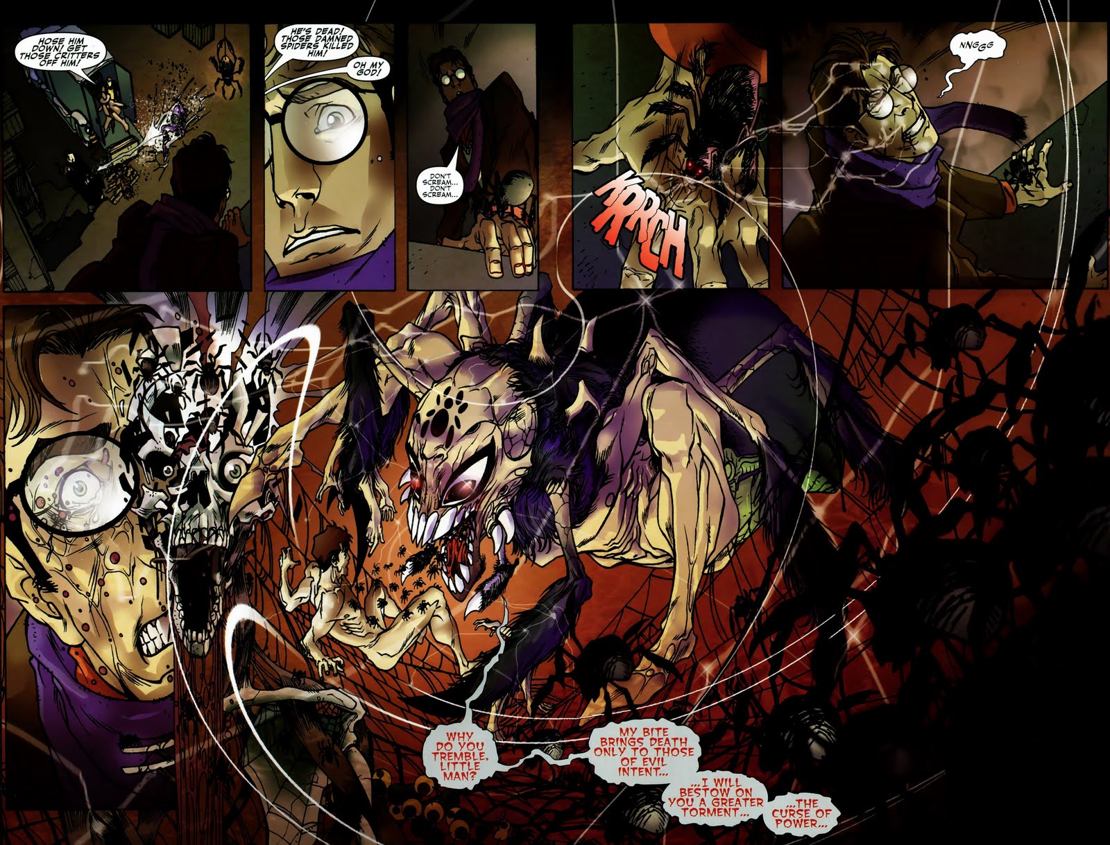 Noir Spiderman Comic