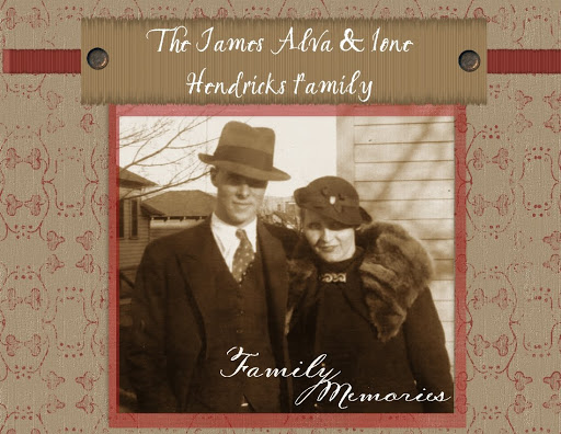 James Alva Hendricks Family
