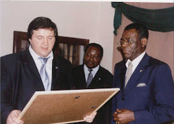 with my president, DON TEODORO OBIANG NGUEMA MBASOGO