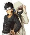 KIBA INUZUKA AND SHINO ABURAME