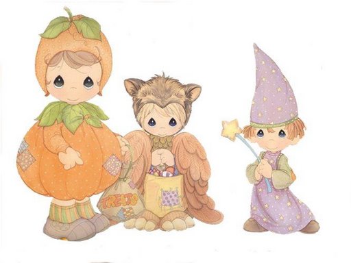 Precious moments de Halloween - Imagui