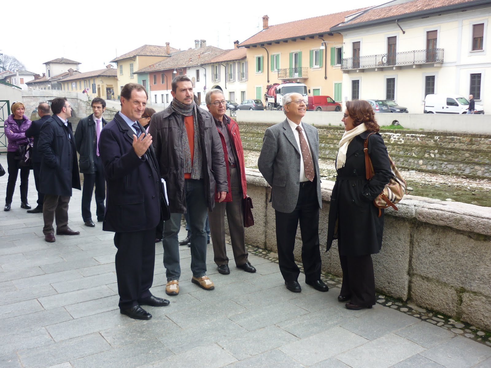 BOFFALORA SOPRA TICINO Sopralluogo sull'alzaia del Naviglio dell'on