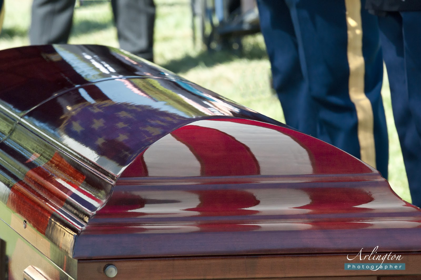 & The Edge Photography Reflection of flag