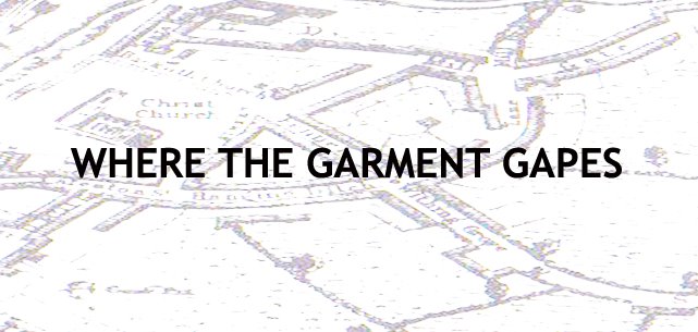 where the garment gapes