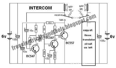 wiring free: Intercom Circuit