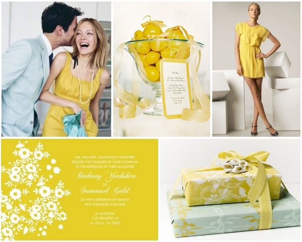 Yellow Wedding Dress