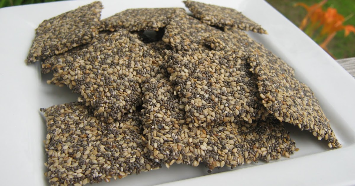 the happy raw kitchen ChiaSesame Cracker