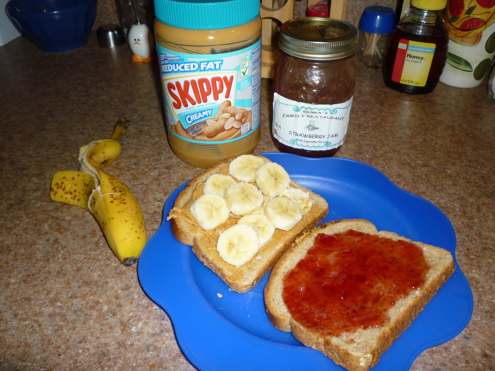 What's Baking in the Grilled Peanut Butter Banana Jam