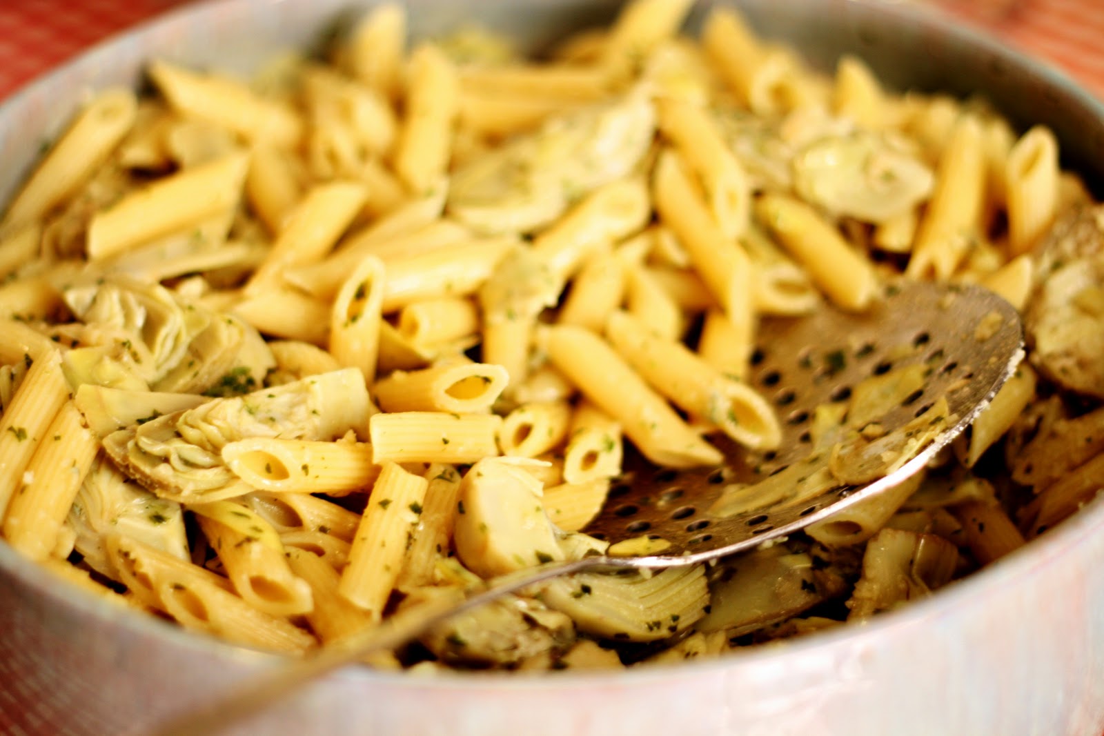 La Buona Cucina Pasta & Artichoke Hearts