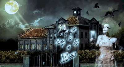 Play the Haunted House tournament at Party Casino...