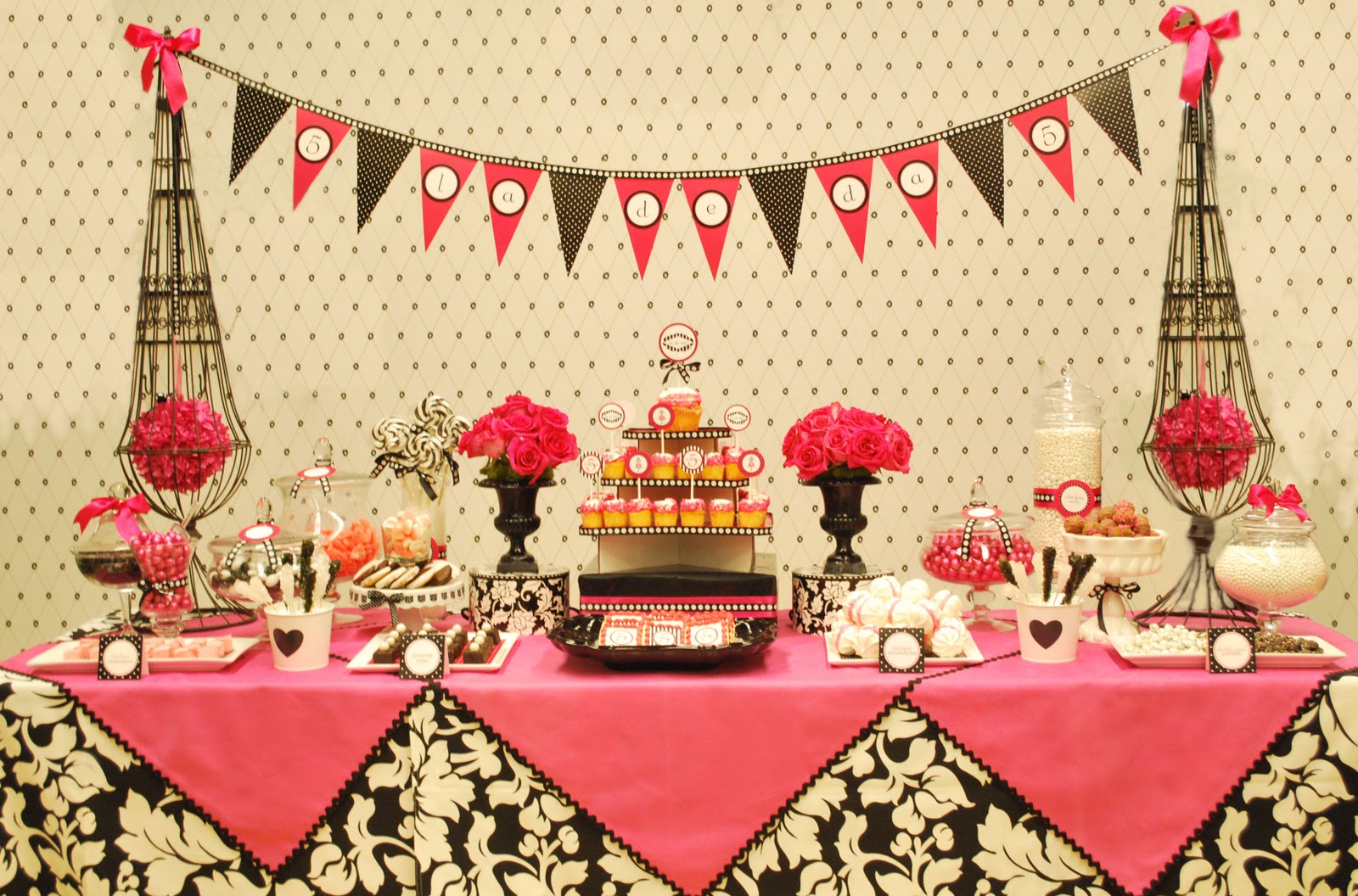 Venetian Dessert Table