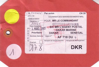 LA POSTE AUX ARMEES Les correspondants postaux
