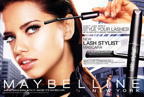 Maybelline Mascara Ads