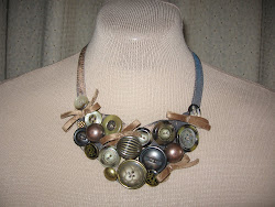 colier/ fabrick necklace (pret: 50 lei/ price: 15 EUR / $ 21)