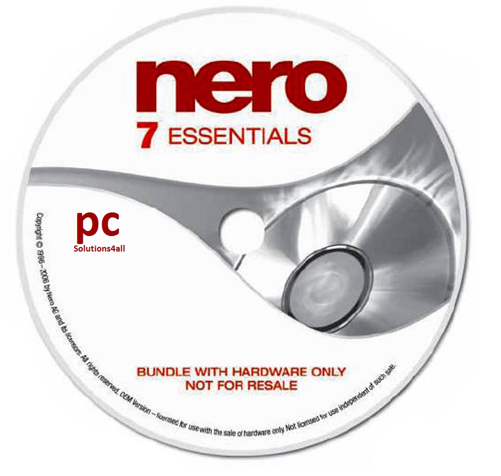 nero 7 essentials free download