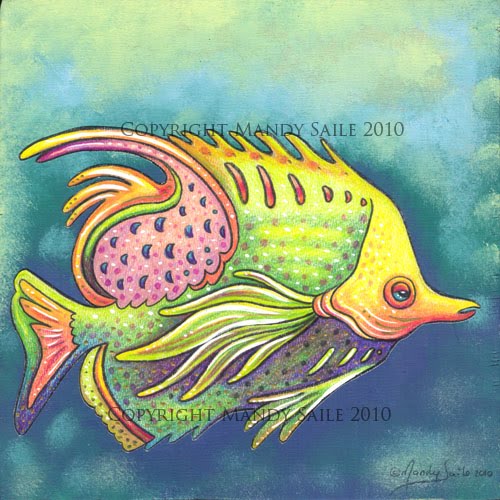 Funky Fish Paintings