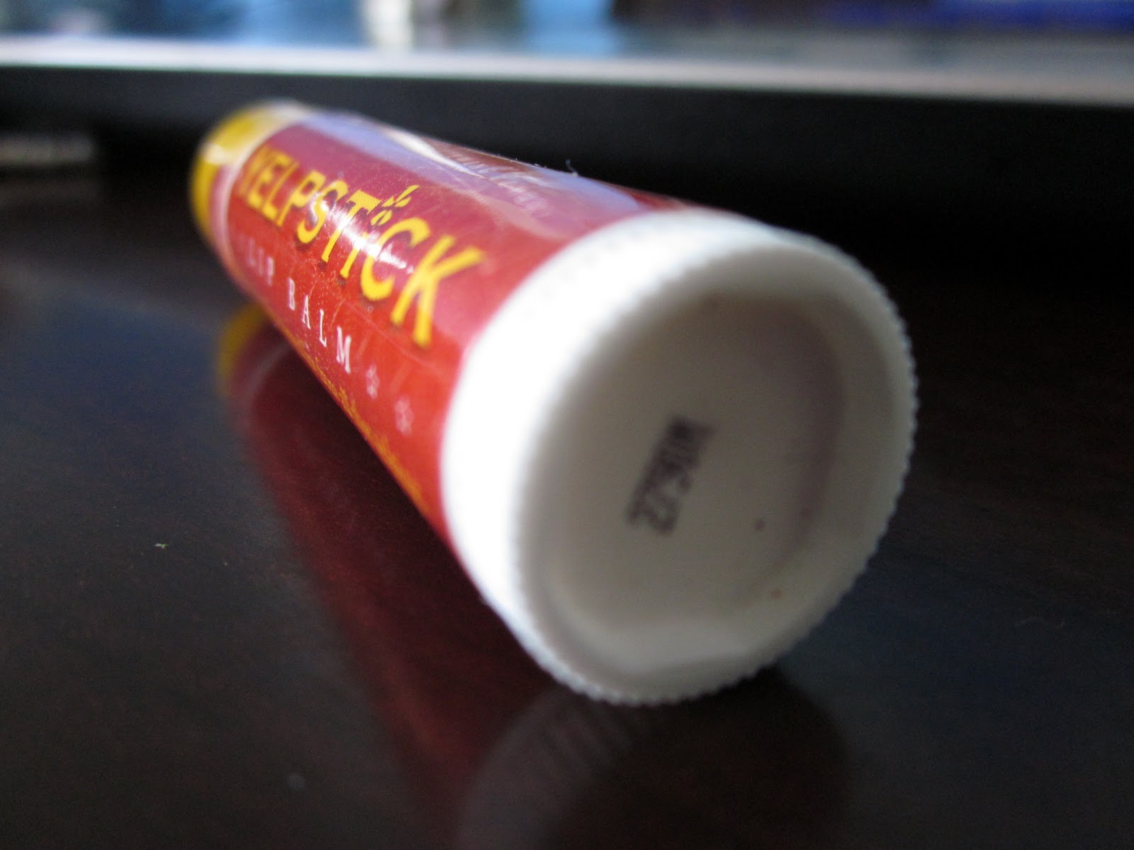 orange chapstick