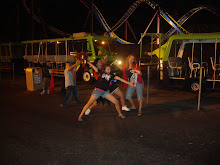 we were the last ones on the busses!!