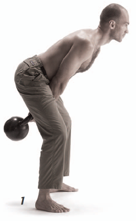 Bended Russian Kettlebell Swings