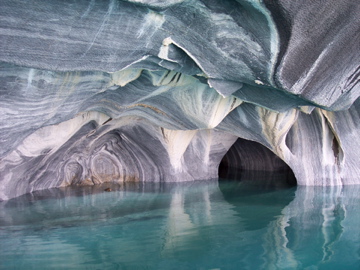 Cavernas de Mármol Región de Aysen