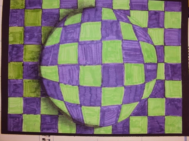 Color, Craft, Create!!!: Op Art Spheres