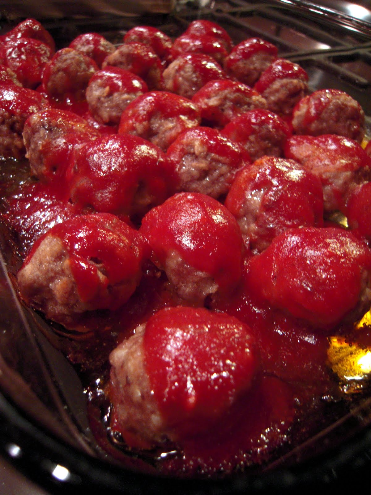 Pioneer Woman's BBQ Meatballs Plain Chicken