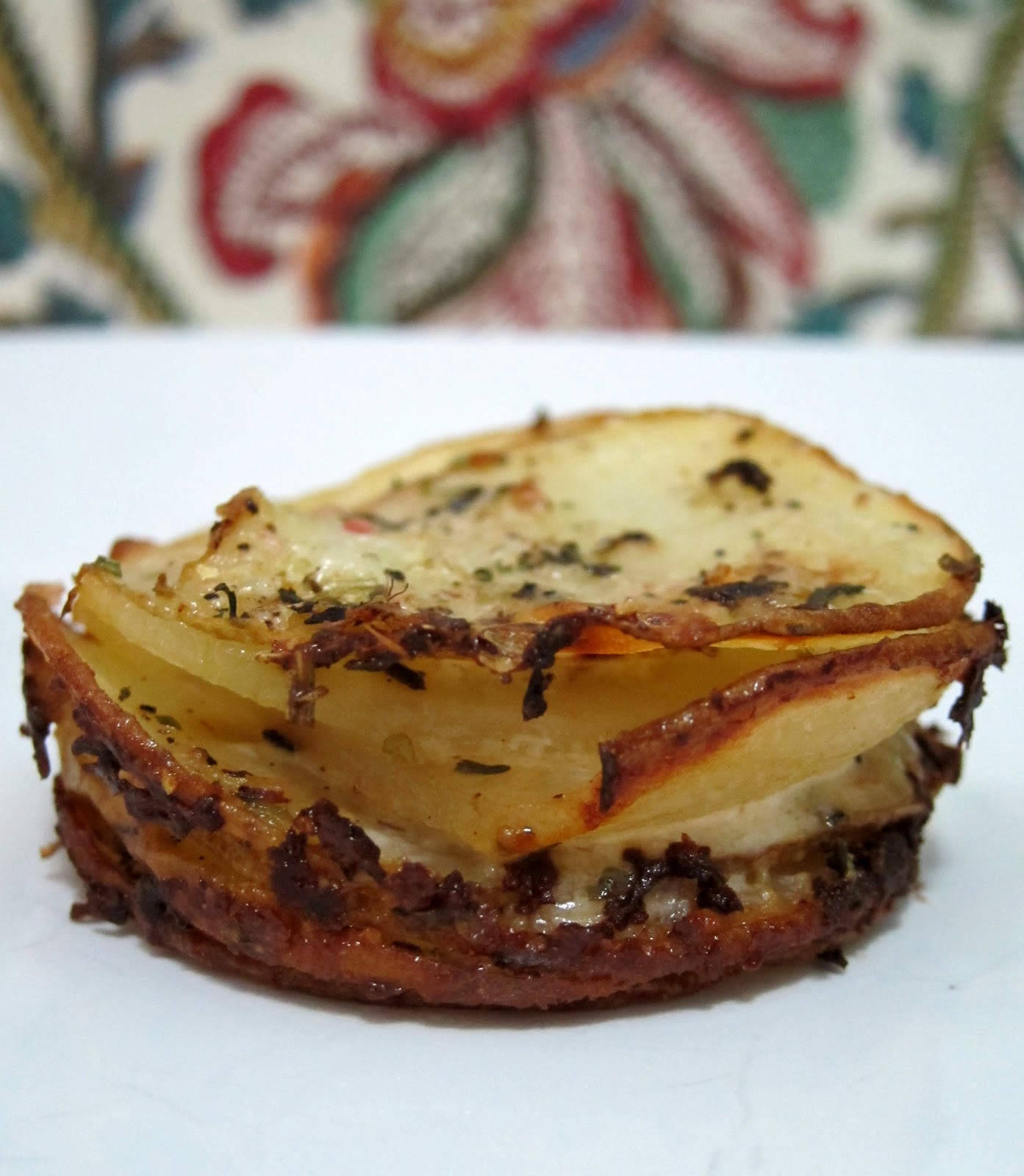 MuffinPan Potato Gratins Plain Chicken