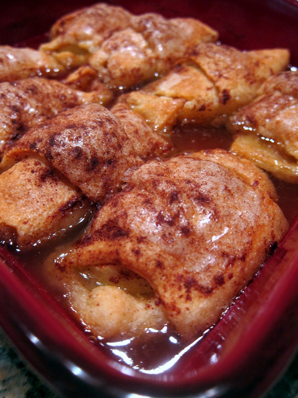 Caramel Apple Dumplings Plain Chicken