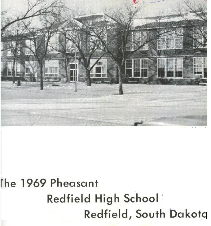 Redfield High School Class of 1970 40 Year Reunion Junior Annual 1969