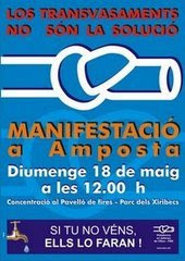 18 de maig: manifestació a Amposta