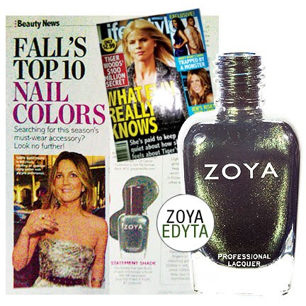 Zoya Nail Polish - Edyta - Fall's Top 10 Nail Colors!