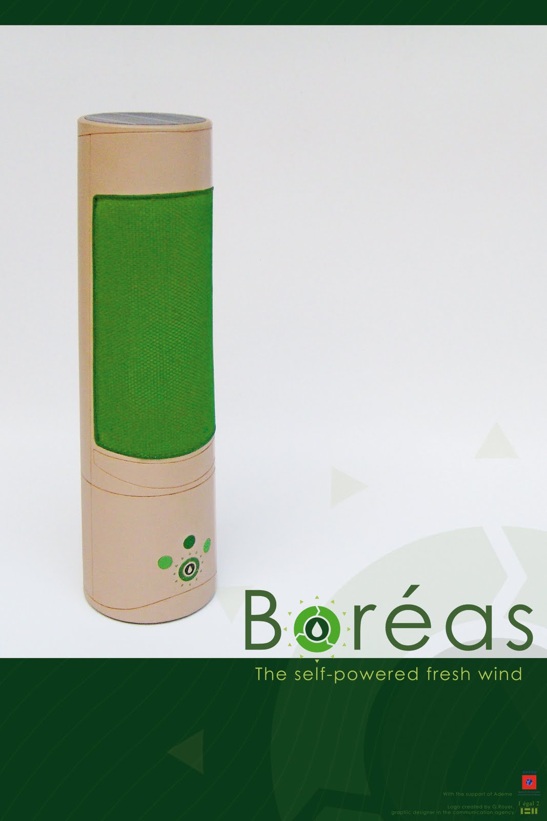 Boréas, the self-powered fresh wind