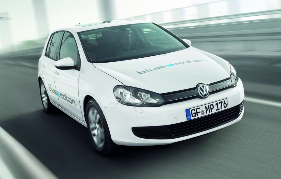 Volkswagen Reveal Golf BlueeMotion Electric Electric Vehicle News