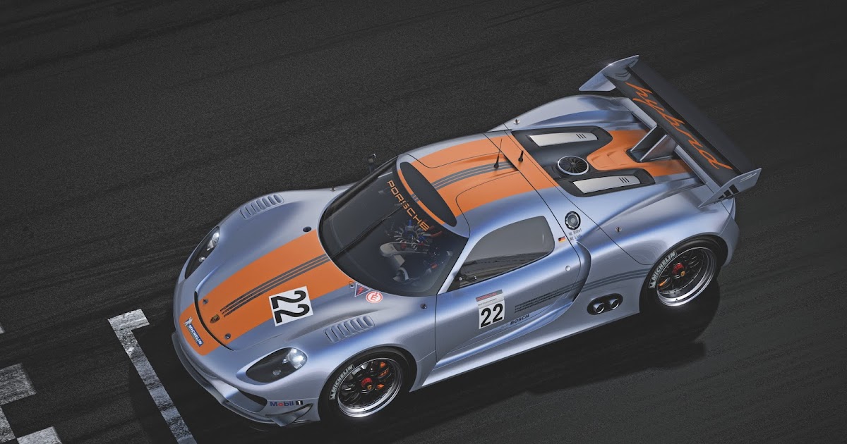 Porsche unveils 918 RSR flywheel hybrid racer Detroit [Video