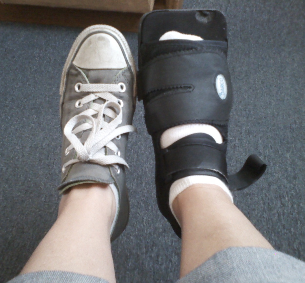 sweet cracker sandwich! crutchbgone or rock, sole, danger!