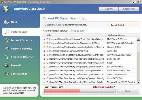 Vista Smart Security 2010 is a