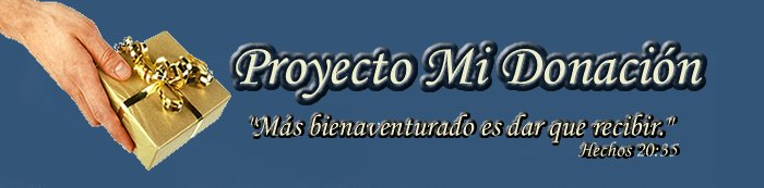 Proyecto Mi Donación 7770000001