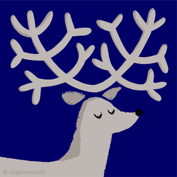 christmas reindeer animation