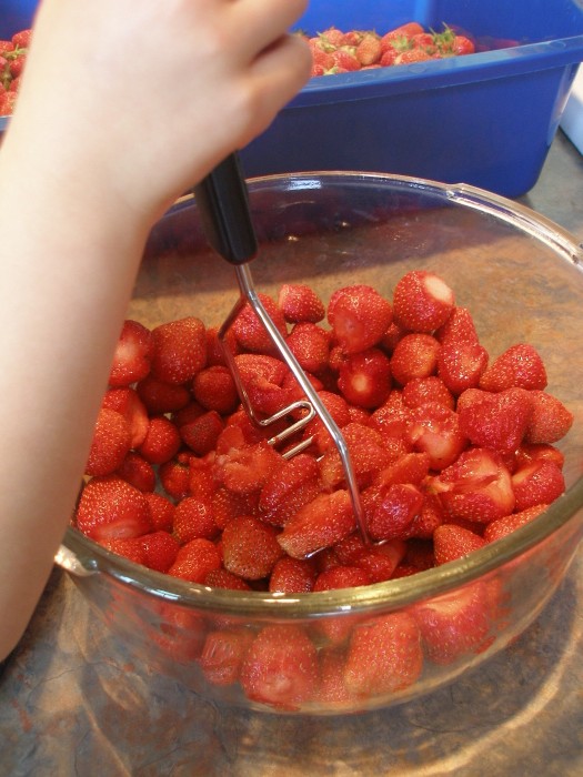 Thy Hand Hath Provided Preserving Freezing Strawberries